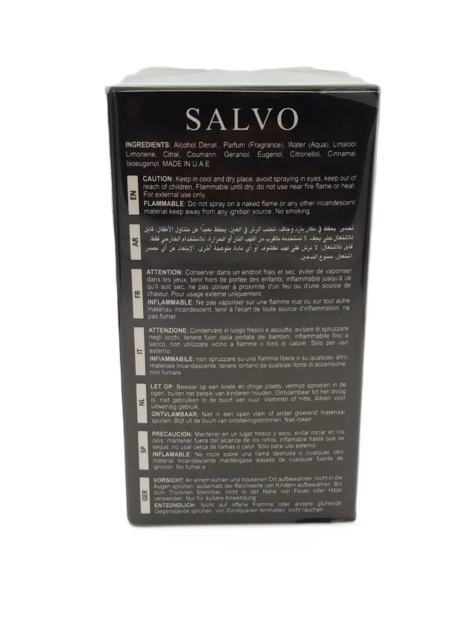 PERFUME SALVO ELIXIR 60ML - MAISON ALHAMBRA